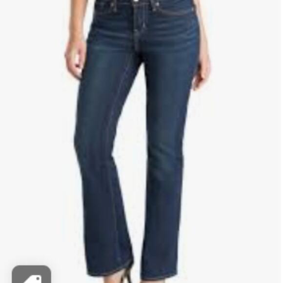 LEVI'S 512 Perfectly Slimming Bootcut Jeans Size 14 - Picture 1 of 8